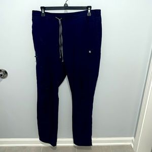 Navy Blue Figs Pants